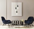 Lampa wisząca Aldeva  PND-02340-3S-BK Italux