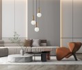 Lampa wisząca Aldeva  PND-02340-3S-BRO Italux