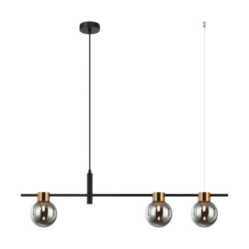 Lampa wisząca Bletter  PND-5225-3-BK-SG Italux