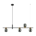 Lampa wisząca Bletter  PND-5225-4-BK-SG Italux