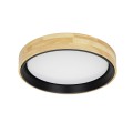 Plafon Campelo  PLF-4350-25W-WD-BK-4K Italux