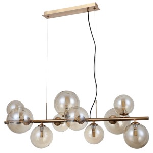 Lampa wisząca Canello  PND-406007-10-HBR Italux