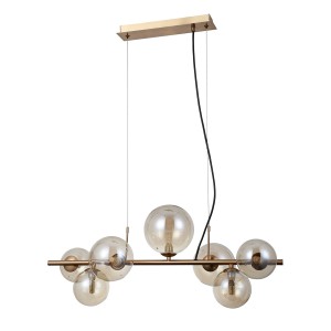 Lampa wisząca Canello  PND-406007-7-HBR Italux
