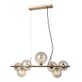 Lampa wisząca Canello  PND-406007-7-HBR Italux