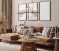 Lampa wisząca Canello  PND-406007-7-HBR Italux