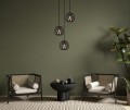 Lampa wisząca Hilo  PND-22341-3SA-BK Italux