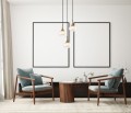 Lampa wisząca Konila  PND-99709-3A-BRO-CL Italux