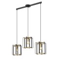 Lampa wisząca Primero  PND-44003-3-BK-GD Italux