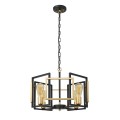Lampa wisząca Primero  PND-44003-4-BK-GD Italux