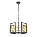 Lampa wisząca Primero  PND-44003-4-BK-GD Italux