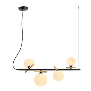 Lampa wisząca Reverso  PND-5622-4-BK-W Italux