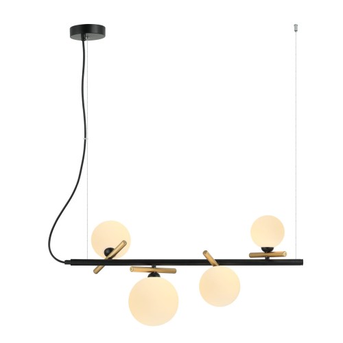 Lampa wisząca Reverso  PND-5622-4-BK-W Italux