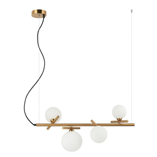 Lampa wisząca Reverso  PND-5622-4-BRO-W Italux