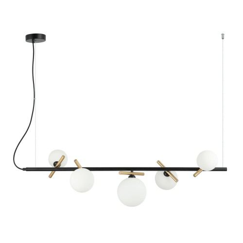 Lampa wisząca Reverso  PND-5622-5-BK-W Italux