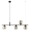 Lampa wisząca Servio  PND-66892-4-BK-AMB Italux