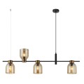 Lampa wisząca Servio  PND-66892-4-BK-AMB Italux