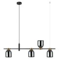 Lampa wisząca Servio  PND-66892-4-BK-SG Italux