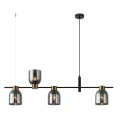Lampa wisząca Servio  PND-66892-4-BK-SG Italux