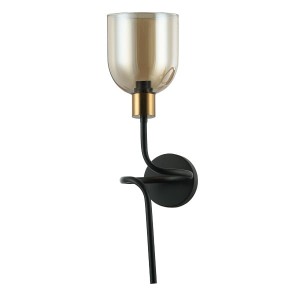 Kinkiet Servio  WL-66892-1A-BK-AMB Italux