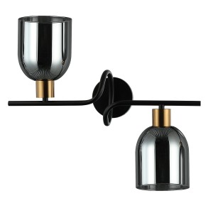 Kinkiet Servio  WL-66892-2A-BK-SG Italux