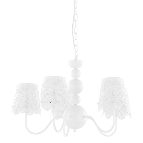 Lampa wisząca Arianna  V2473B-5 WH Italux
