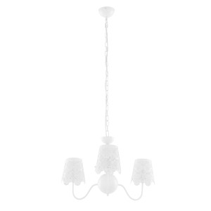 Lampa wisząca Arianna  V2473B-3 WH Italux