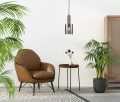 Lampa wisząca Sardo Rain  PND-5581-1-SC+RNSG Italux