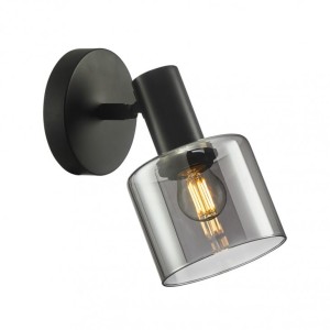 Kinkiet Santia  WL-65342-1 BK+SG Italux