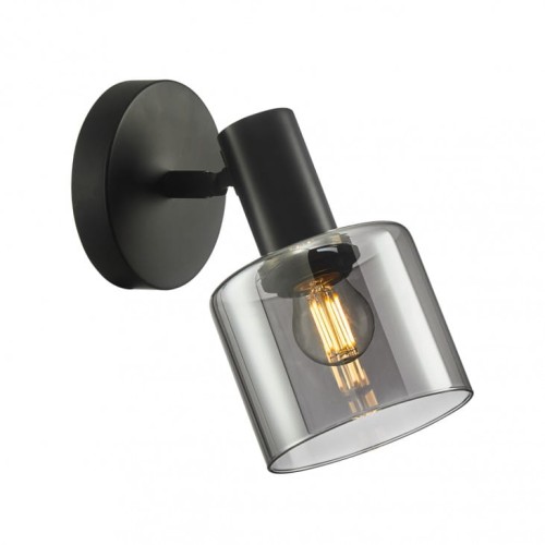 Kinkiet Santia  WL-65342-1 BK+SG Italux