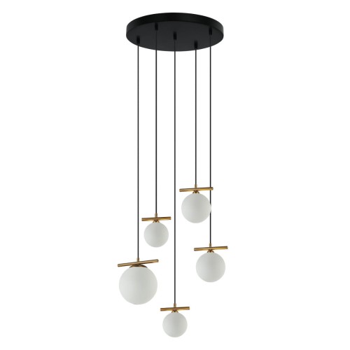 Lampa wisząca Merseta  PND-463325A-BRO+W Italux