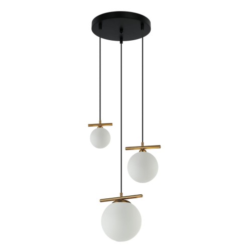 Lampa wisząca Merseta  PND-463323A-BRO+W Italux