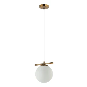 Lampa wisząca Merseta  PND-463321L-BRO+W Italux