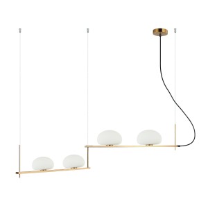 Lampa wisząca Kernio  PND-357784-BRO+W Italux