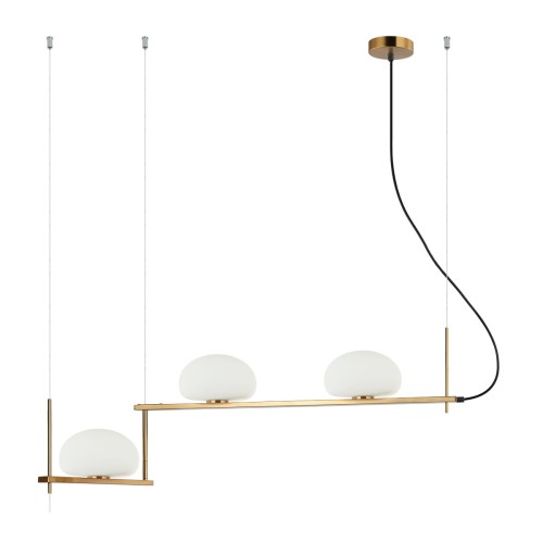 Lampa wisząca Kernio  PND-357783-BRO+W Italux