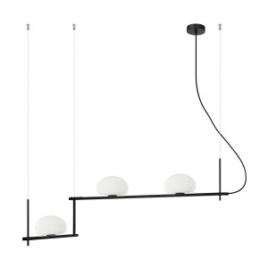 Lampa wisząca Kernio  PND-357783-BK+W Italux