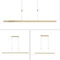 Lampa wisząca sufitowa ADRIANA 3 - punktowa mosiądz matowy PaulNeuhaus - 2568-60