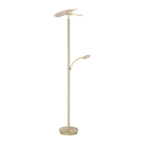 Lampa podłogowa stojąca ARTUR 3 - punktowa mosiądz matowy PaulNeuhaus - 673-60