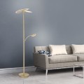 Lampa podłogowa stojąca ARTUR 3 - punktowa mosiądz matowy PaulNeuhaus - 673-60