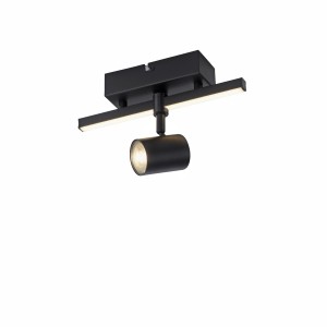 Lampa sufitowa BARIK 2 - punktowa czarny PaulNeuhaus - 6523-18