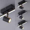 Lampa sufitowa BARIK 2 - punktowa czarny PaulNeuhaus - 6523-18
