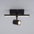 Lampa sufitowa BARIK 2 - punktowa czarny PaulNeuhaus - 6523-18