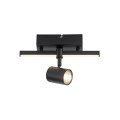 Lampa sufitowa BARIK 2 - punktowa czarny PaulNeuhaus - 6523-18