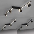 Lampa sufitowa BARIK 5 - punktowa czarny PaulNeuhaus - 6525-18
