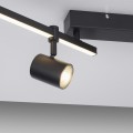 Lampa sufitowa BARIK 5 - punktowa czarny PaulNeuhaus - 6525-18