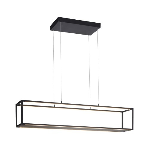Lampa wisząca sufitowa CONTURA 4 - punktowa czarny PaulNeuhaus - 2441-18