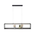Lampa wisząca sufitowa CONTURA 4 - punktowa czarny PaulNeuhaus - 2441-18