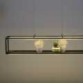 Lampa wisząca sufitowa CONTURA 4 - punktowa czarny PaulNeuhaus - 2441-18