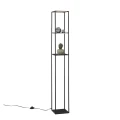 Lampa podłogowa stojąca CONTURA 4 - punktowa czarny PaulNeuhaus - 401-18