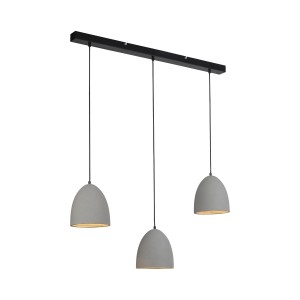 Lampa wisząca sufitowa ETON 3 - punktowa Beton PaulNeuhaus - 2233-22