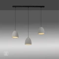 Lampa wisząca sufitowa ETON 3 - punktowa Beton PaulNeuhaus - 2233-22